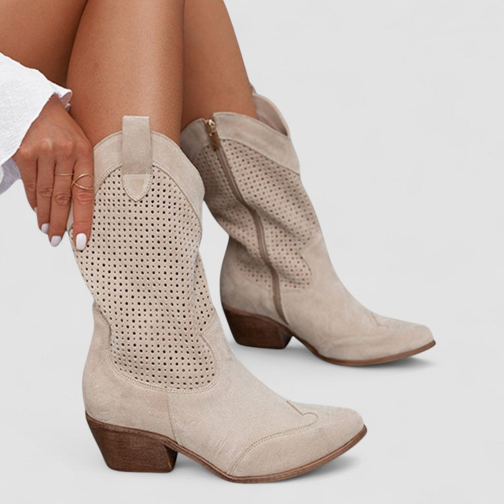 Abigayl Orthopedic Western Boots