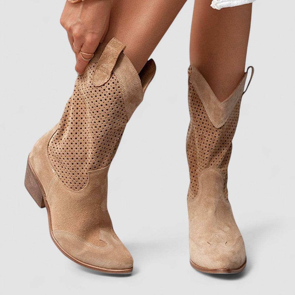 Abigayl Orthopedic Western Boots