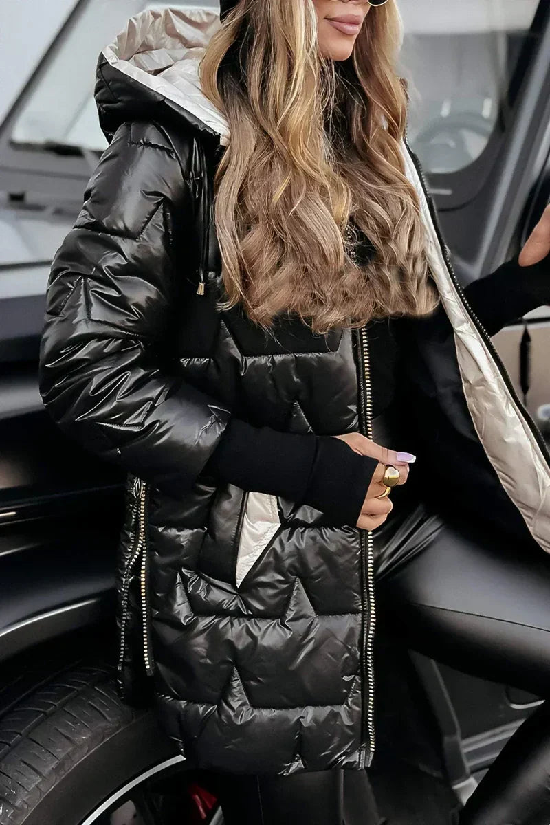Elara Hooded Winter Coat