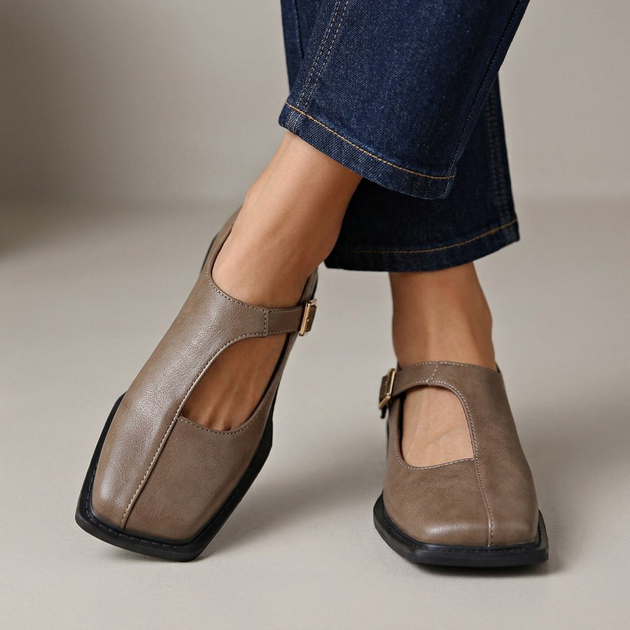 Rosalie | Orthopedic Leather Flats